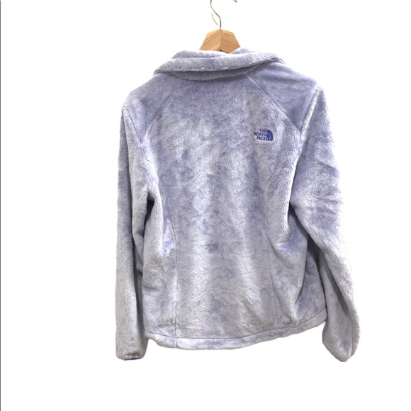 The North Face purple fleece full zip jacket medium - Picture 2 of 9